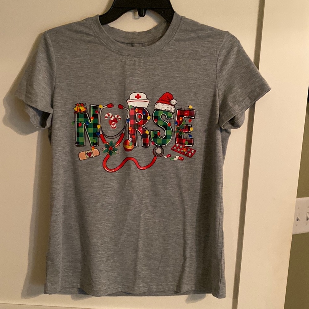Nurse Christmas t-shirt. No Flaws!